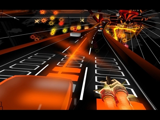Audiosurf - Официальные скриншоты. Музыка имеет цвет!